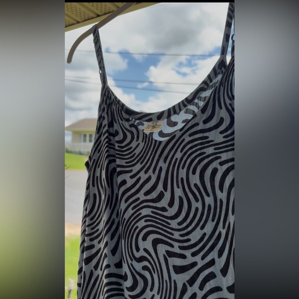 Island Planet Maxi Sundress